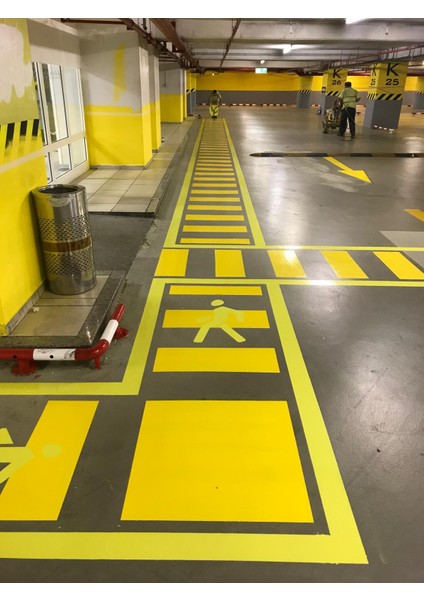 Pamir Boya Fors Classic Yol Çizgi Boyası Yeşil 4 kg fırsatları