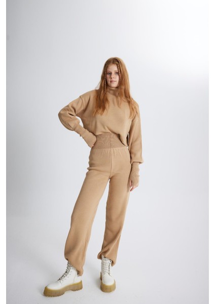 Alt Üst Triko Thinky Takım Camel