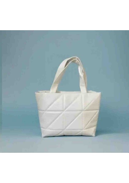 Kadın Puf Şişme Suni Deri Kapitone Kabartmalı Omuz Askılı El ve Omuz Çantası fiyatları