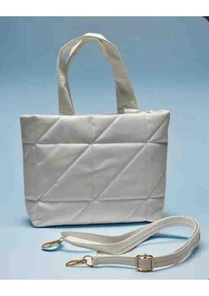 Kadın Puf Şişme Suni Deri Kapitone Kabartmalı Omuz Askılı El ve Omuz Çantası modelleri