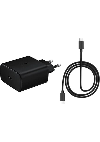 45W Süper Hızlı Şarj Aleti USB C To Type C Voltaj ve Kısa Devre Koruma