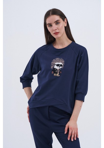 Trend Kadın Eğlenceli ve Şık Sweatshirt fiyatları