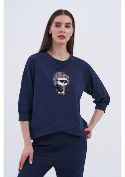 Trend Kadın Eğlenceli ve Şık Sweatshirt fırsatları