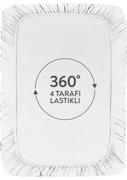 | %100 Pamuklu | Tek/çift Kişilik Lastikli Çarşaf | Penye Çarşaf | Fitted Jersey