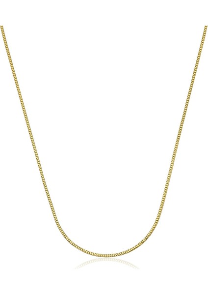 14 Ayar Altın Kolye Küp Zincir