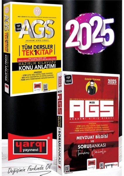 2025 Ags Set Meb-Ags Mevzuat Bilgisi Çözümlü Soru Bankası- 2025 Meb-Ags Tüm Dersler Konu Anlatımı