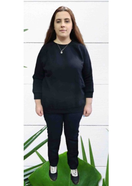 Sweatshirt 3 Iplik Oversiz