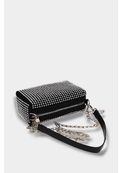 Işıltılı Taş Detaylı Zincir Askılı El ve Omuz Kadın Çanta fiyatları