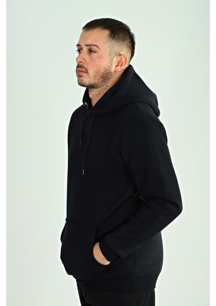 Tmb 3 Ip Şardonlu Kapşonlu Sweat 24 Siyah fırsatları