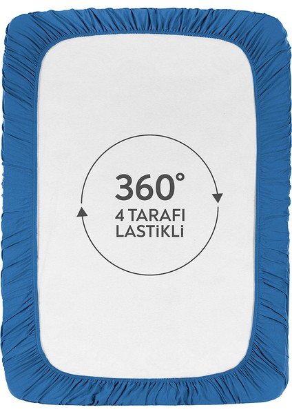 | %100 Pamuklu | Tek/çift Kişilik Lastikli Çarşaf | Penye Çarşaf | Fitted Jersey