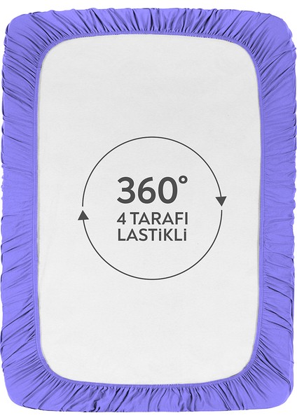 | %100 Pamuklu | Tek/çift Kişilik Lastikli Çarşaf | Penye Çarşaf | Fitted Jersey