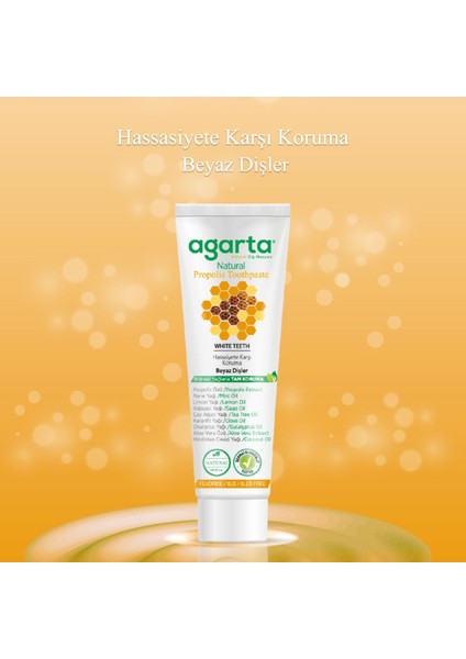 Doğal Florürsüz Propolis Diş Macunu 100 ml (2 Adet) modelleri