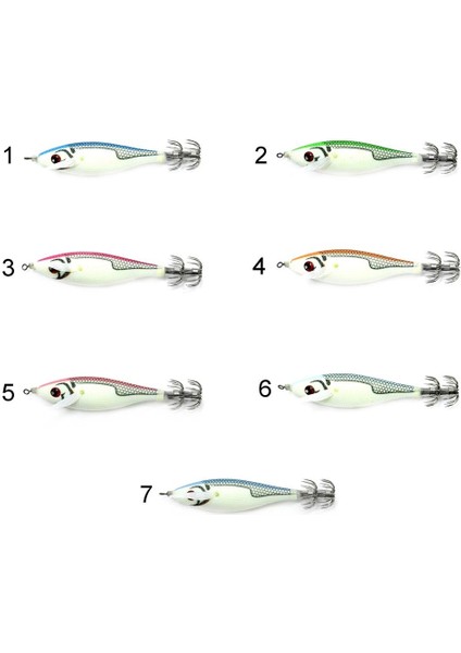 3030 Kalamar Zokası 8cm Rocket Bilyeli Squid 10GR