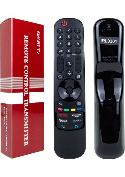 KUMANDA /2021 ÜRETİM LG-UP VE NANO SERİLERİNE UYUMLUDUR/ SES KOMUT VE AİR MOUSE ÖZELLİĞİNE SAHİP.