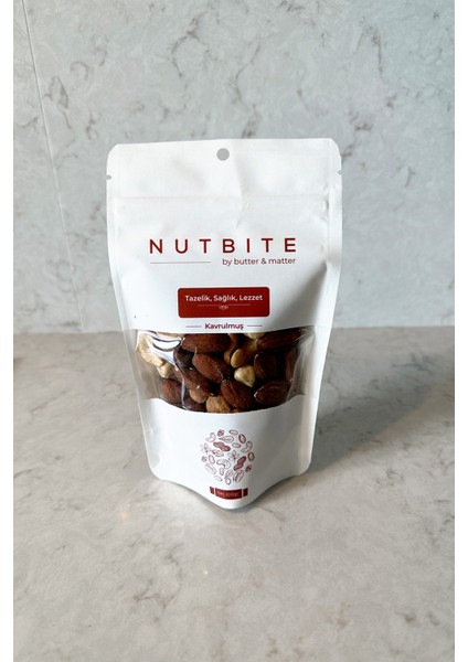 Nutbıte Çıtır Mix 100GR - %100 Doğal Atıştırmalık - Fırınlanmış Kaju, Badem, Fındık
