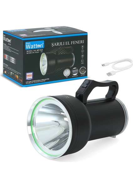 Gt LED Taşınabilir Güneş Solar Ledli Fener WT-415