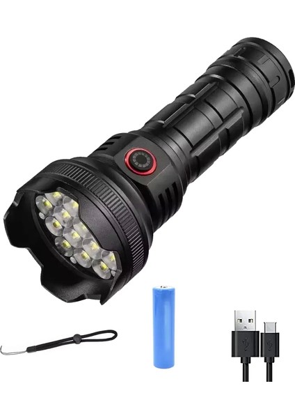 19 LED 5 Mod Geniş Açı El Feneri WT-705