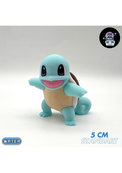 #0007 Squirtle Pokemon Figürü