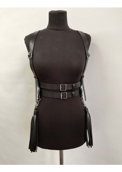 Mlvx Şık ve Tarz Püsküllü Deri Kemer - 1393 Blsm