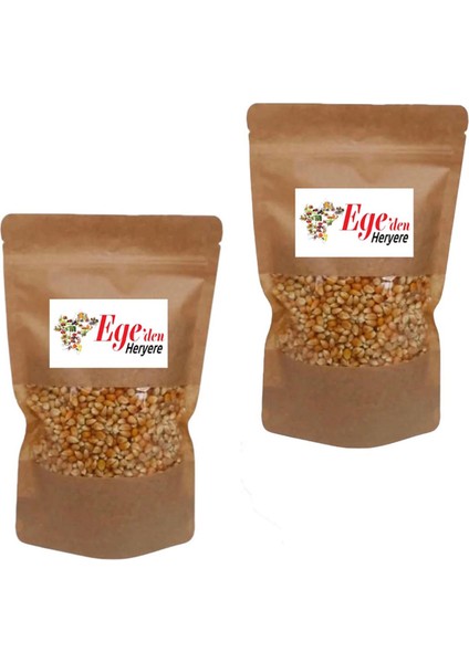 Nazilli Patlayan Cin Mısır İri Boy 500 gr +500 gr