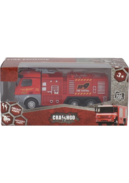 Gogo Metal Çek Bırak Itfaiye Aracı
