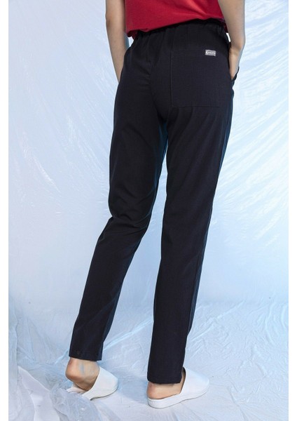 Lacivert Likralı Tek Alt Doktor Hemşire Forması fırsatları