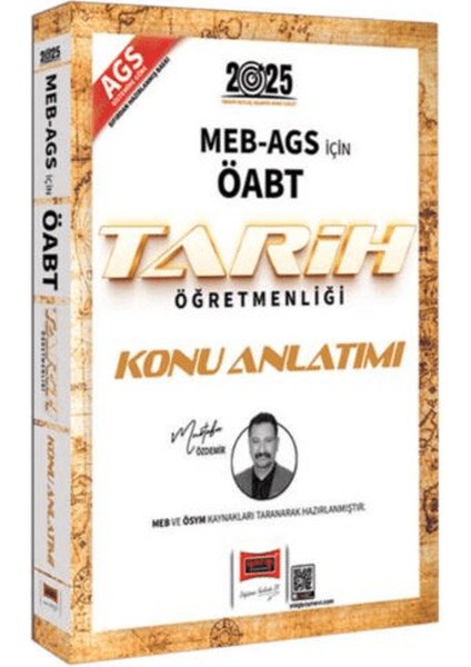 2025 Meb-Ags Öabt Tarih Öğretmenliği Konu Anlatımı - Mustafa Özdemir