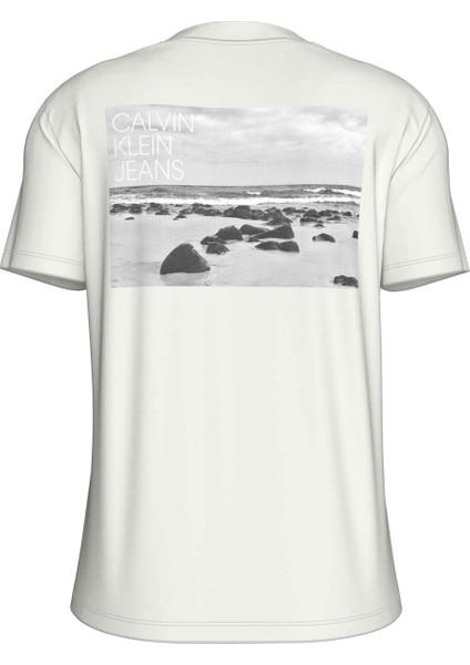 Bisiklet Yaka Düz Beyaz Kadın T-Shirt J20J224986YAF fırsatları