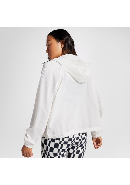 Lightweight Windbreaker Kadın Beyaz Ceket modelleri