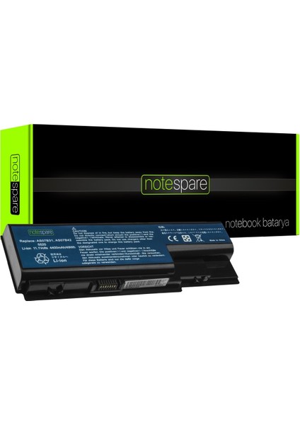 Acer ile Uyumlu Aspire 5920G-933G32MN LX.AKS0X.210 Notebook Batarya Pil