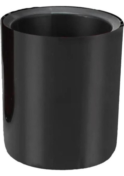 Mimoza Saksı Siyah 14CM