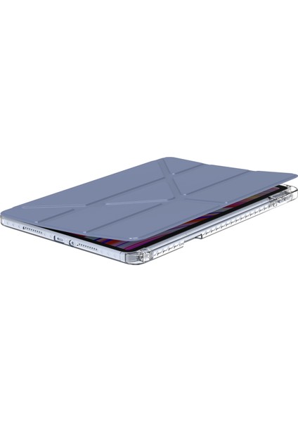 Xiaomi Redmi Pad Pro 5G - Pad Pro - Poco Pad 4G Origami Şeffaf Tablet Kapağı-Lavanta Moru Için (Yurt Dışından)