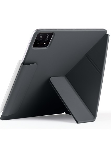 Xiaomi Pad 6S Pro 12.4 Kılıf Pc+Pu Deri Origami Manyetik Tablet Kapağı-Siyah (Yurt Dışından) fiyatları