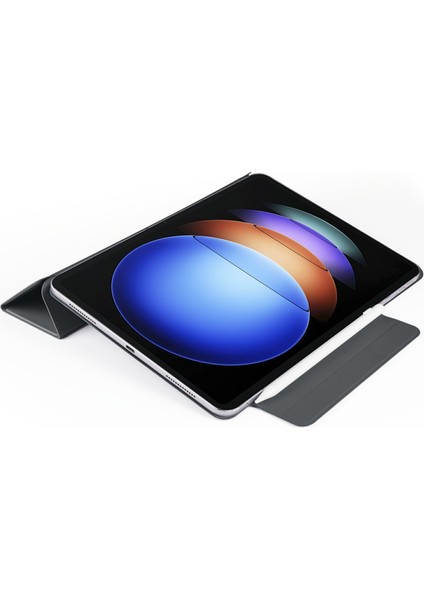 Xiaomi Pad 6S Pro 12.4 Kılıf Pc+Pu Deri Origami Manyetik Tablet Kapağı-Siyah (Yurt Dışından) indirimleri