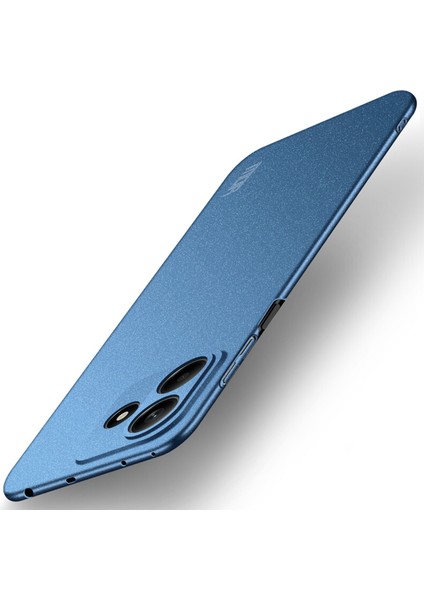 Xiaomi Redmi Note 14 5G Mofı Shield Mat Serisi Kılıf Pc Telefon Kapağı Slim Fit-Mavi Için (Yurt Dışından)