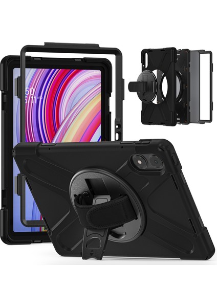 Xiaomi Redmi Pad Pro 5G-Redmi Pad Pro-Poco Pad 5G-4G Tpu Pc Silikon Kapak-Siyah (Yurt Dışından)