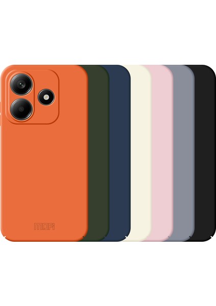 Xiaomi Redmi Için Not 14 5G Mofı Jk Qin Serisi Cilt Dokunuşlu Mat Telefon Kılıfı Akrilik + Tpu Darbeye Dayanıklı Kapak-Turuncu (Yurt Dışından) modelleri