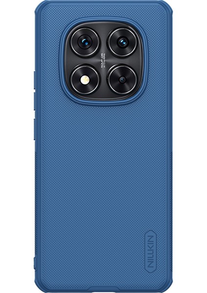 Nıllkın Frosted Shield Pro Xiaomi Redmi Note 14 Pro 5G Kılıf Mat Pc+Tpu Telefon Kapağı-Mavi (Yurt Dışından)