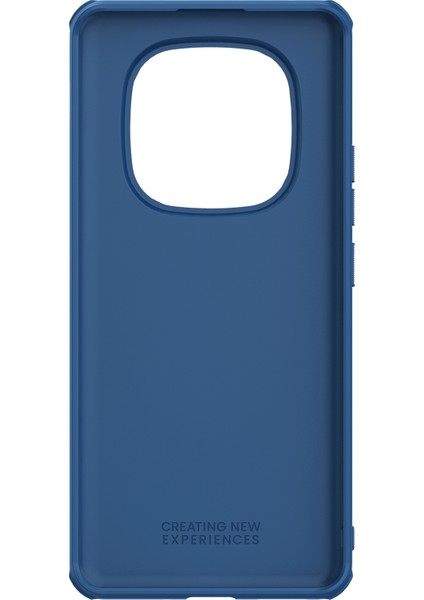 Nıllkın Frosted Shield Pro Xiaomi Redmi Note 14 Pro 5G Kılıf Mat Pc+Tpu Telefon Kapağı-Mavi (Yurt Dışından)