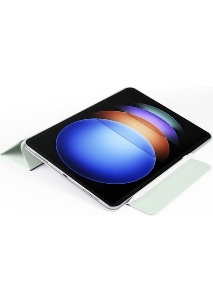 Xiaomi Pad 6S Pro 12.4 Kılıf Pc+Pu Deri Origami Manyetik Tablet Kapağı-Açık Yeşil (Yurt Dışından) indirimleri