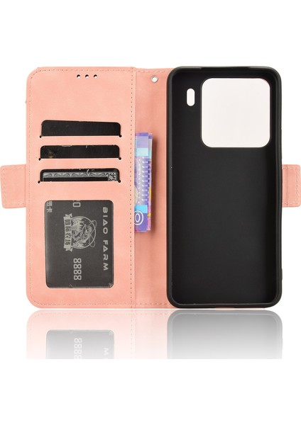 Xiaomi 15 Çoklu Kart Yuvalı Telefon Cüzdan Kılıfı-Pembe (Yurt Dışından) modelleri