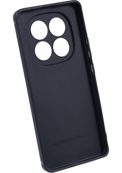 Xiaomi Redmi Note 14 Pro+ 5G Kılıfı Hassas Keler Düz Kenar Tpu Darbeye Dayanıklı Telefon Kapağı-Siyah (Yurt Dışından) modelleri