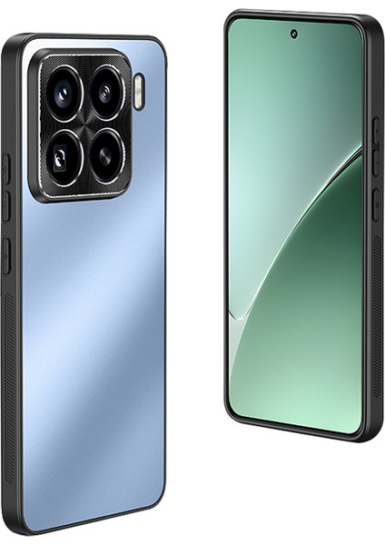 Xiaomi 15 Pro Kılıf Cd Damarları Pc+Tpu Kaymaz Telefon Arka Kapak-Mavi Için (Yurt Dışından)
