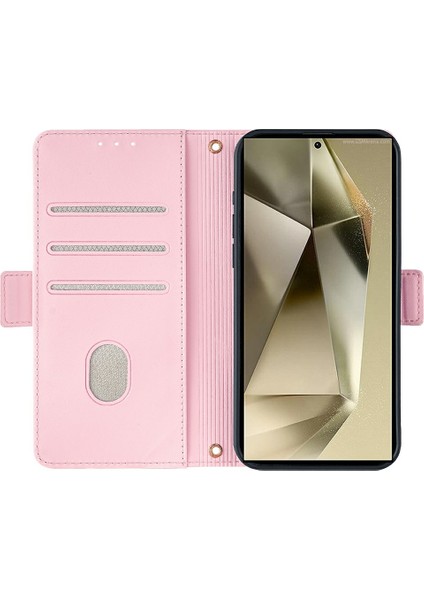 Xiaomi Poco X6 5G Deri Cüzdan Kılıfı Rfıd Engelleme Kapağı El Kayışı-Pembe (Yurt Dışından) fiyatları