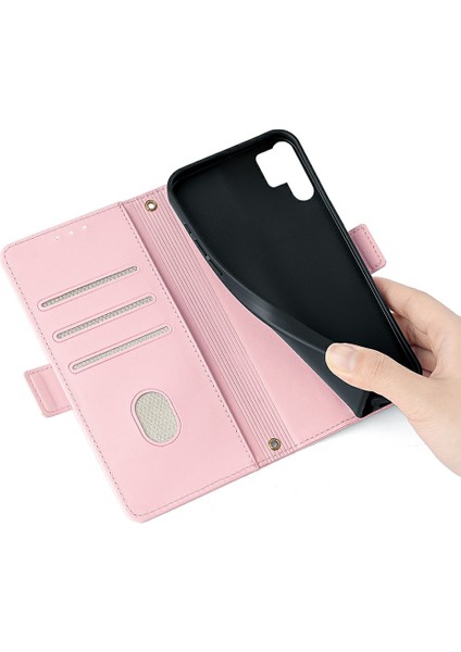 Xiaomi Poco X6 5G Deri Cüzdan Kılıfı Rfıd Engelleme Kapağı El Kayışı-Pembe (Yurt Dışından) indirimleri