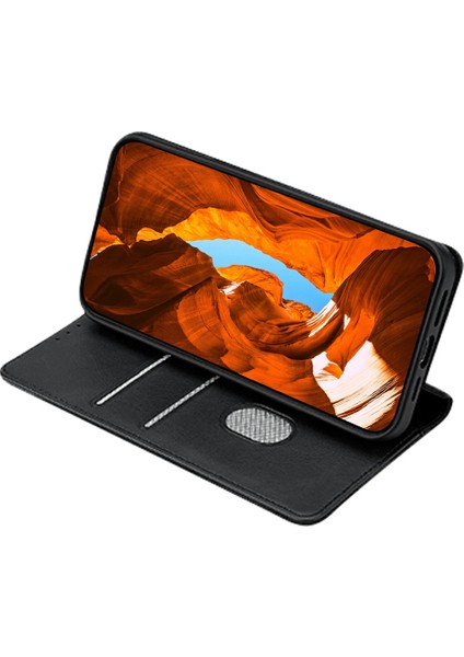 Xiaomi Redmi 13 4G - 5G Rfıd Engellemeli Cüzdan Telefon Kılıfı-Siyah (Yurt Dışından) fiyatları