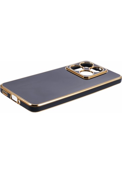 Xiaomi 14T Kılıf Için Tpu Slim Fit Darbeye Dayanıklı Telefon Kapağı 6D Galvanik-Siyah (Yurt Dışından) fırsatları