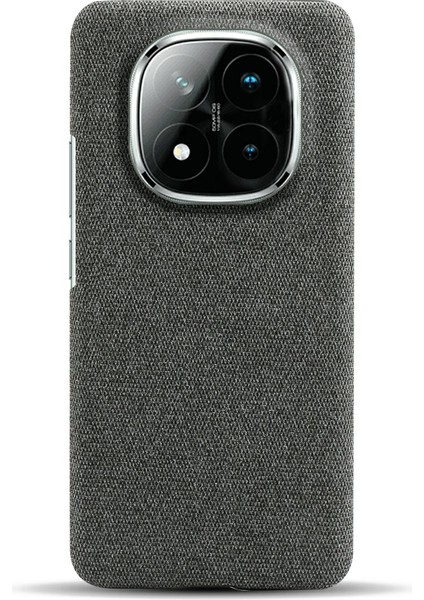 Xiaomi Redmi Note 14 Pro+ 5G Telefon Kılıfı Kumaş Dokusu Çizilmez Koruyucu Pc Arka Kapak-Gri (Yurt Dışından) indirimleri
