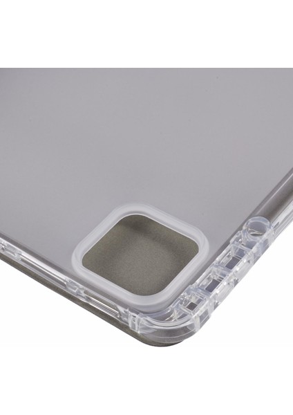 Xiaomi Pad 7 Pro - Pad 7 Için Kalem Yuvalı Kılıf Üç Katlı Pu Deri + Tpu Tablet Kapağı Otomatik Uyandırma - Uyku-Gri (Yurt Dışından)