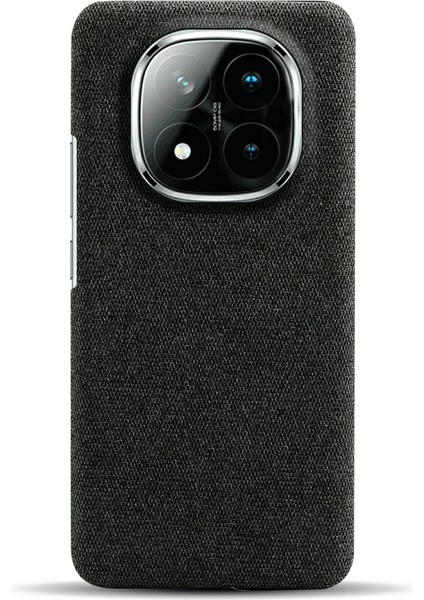 Xiaomi Redmi Note 14 Pro+ 5G Telefon Kılıfı Kumaş Dokusu Çizilmez Koruyucu Pc Arka Kapak-Siyah Için (Yurt Dışından) indirimleri